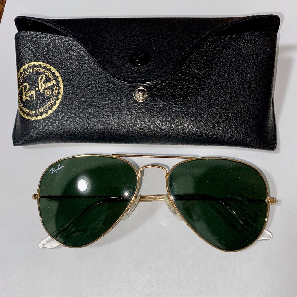 Ray-Ban Aviator Classic Polished Gold with CASE